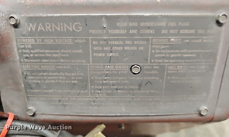 image for item EK5733 (2) Lincoln Electric AC/DC welders 