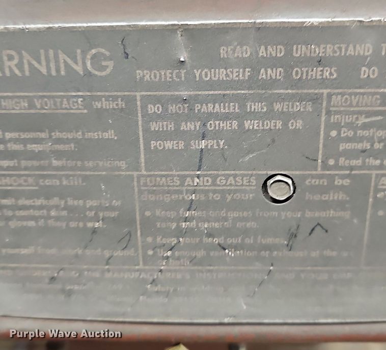 image for item EK5733 (2) Lincoln Electric AC/DC welders 