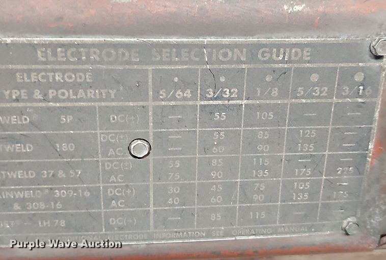 image for item EK5733 (2) Lincoln Electric AC/DC welders 