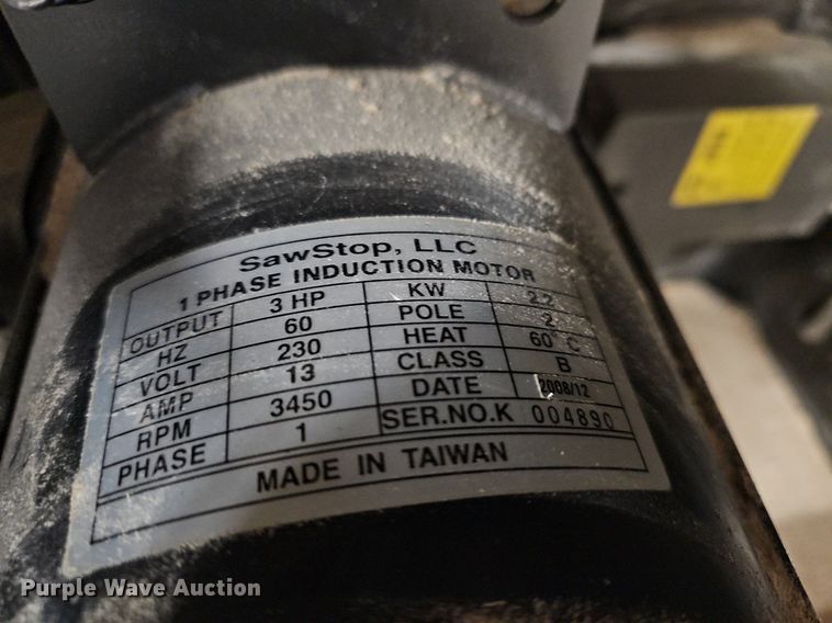 image for item EK5734 Saw Stop ICS31230 cabinet saw