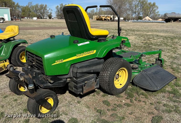 image for item IB9366 John Deere F687 ZTrak ZTR lawn mower