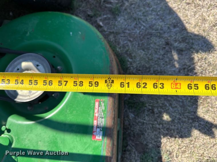 image for item IB9366 John Deere F687 ZTrak ZTR lawn mower