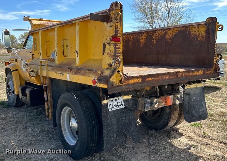 image for item IB9372 1988 GMC dump truck