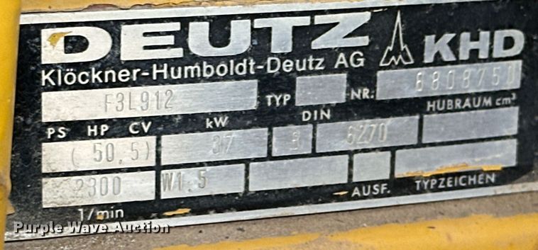 image for item IB9374 Bomag BW142PD single drum vibratory roller