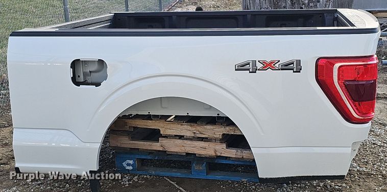 image for item IO9894 2022 Ford F150 pickup truck bed