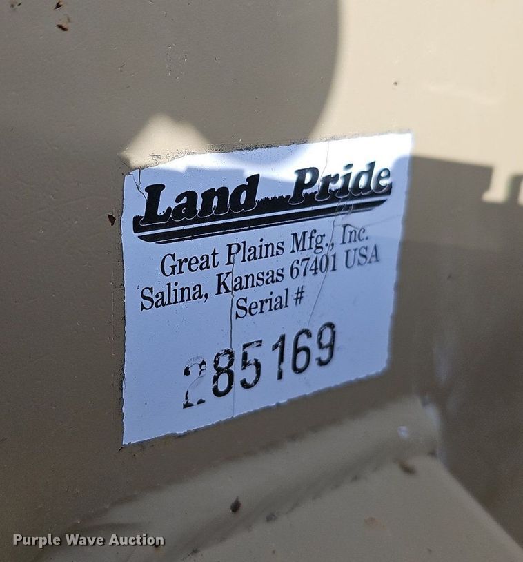 image for item IO9900 Land Pride side boom rotary mower