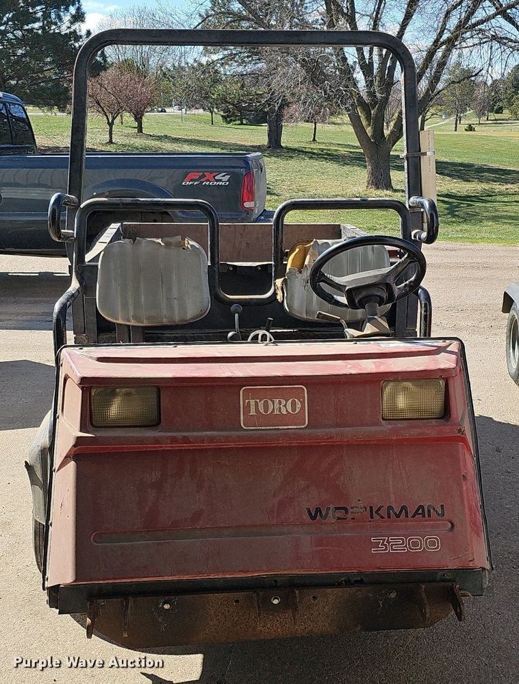 image for item IO9901 Toro Workman 3200 utility vehicle