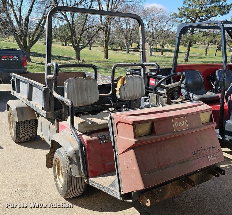 image for item IO9901 Toro Workman 3200 utility vehicle