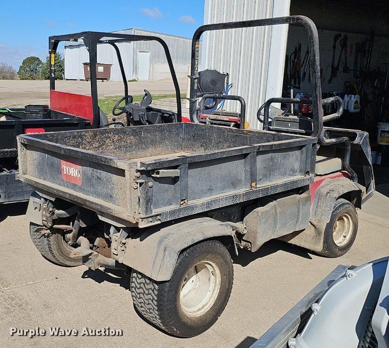 image for item IO9901 Toro Workman 3200 utility vehicle