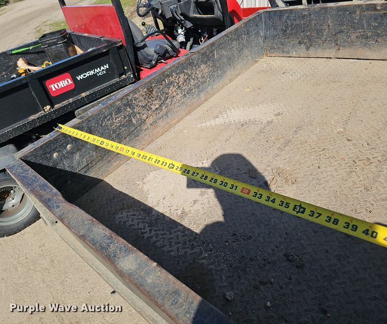 image for item IO9901 Toro Workman 3200 utility vehicle