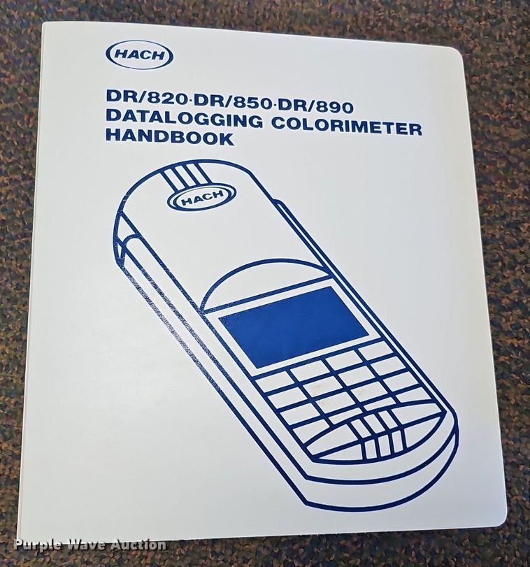 Hach DR/890 colorimeter in Lincoln, NE Item IO9905 for sale Purple Wave