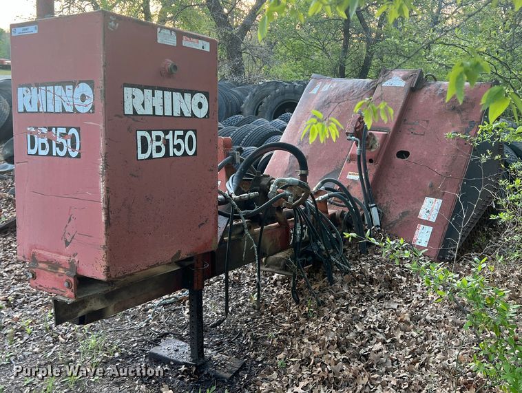 image for item JS9967 Rhino DB150 side boom rotary mower