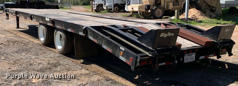 image for item KX9947 2016 Big Tex 4XPH-25+5 equipment trailer