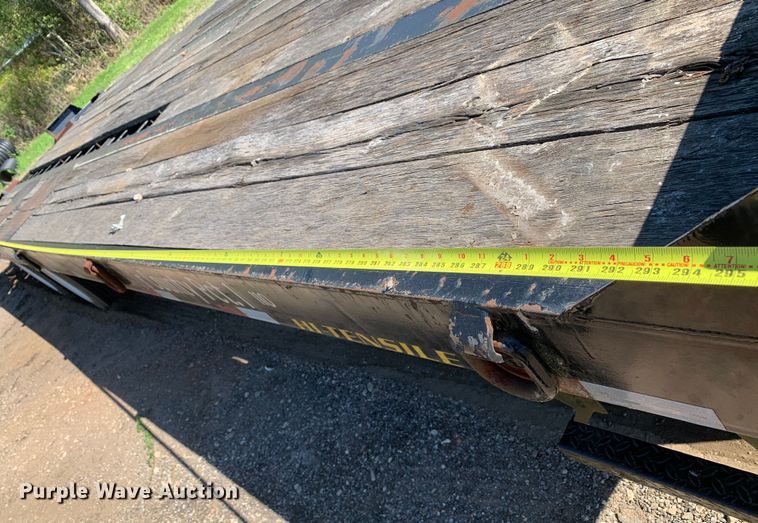 image for item KX9947 2016 Big Tex 4XPH-25+5 equipment trailer