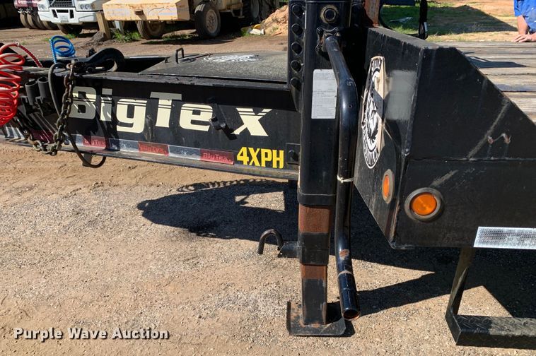 image for item KX9947 2016 Big Tex 4XPH-25+5 equipment trailer