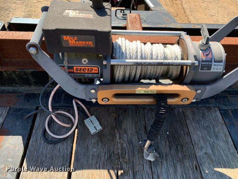 image for item KX9947 2016 Big Tex 4XPH-25+5 equipment trailer