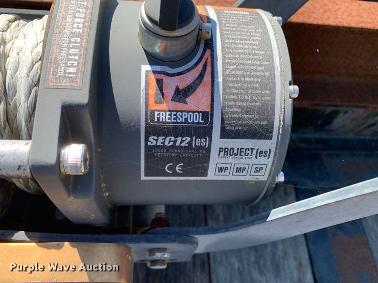 image for item KX9947 2016 Big Tex 4XPH-25+5 equipment trailer