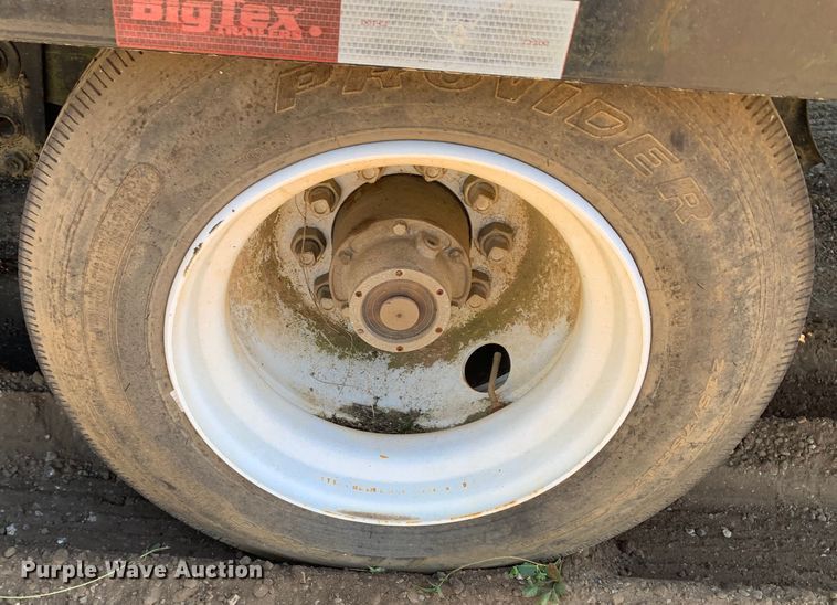 image for item KX9947 2016 Big Tex 4XPH-25+5 equipment trailer