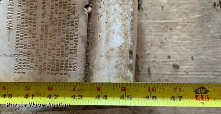 image for item KX9949 Delta Consolidated fuel tank