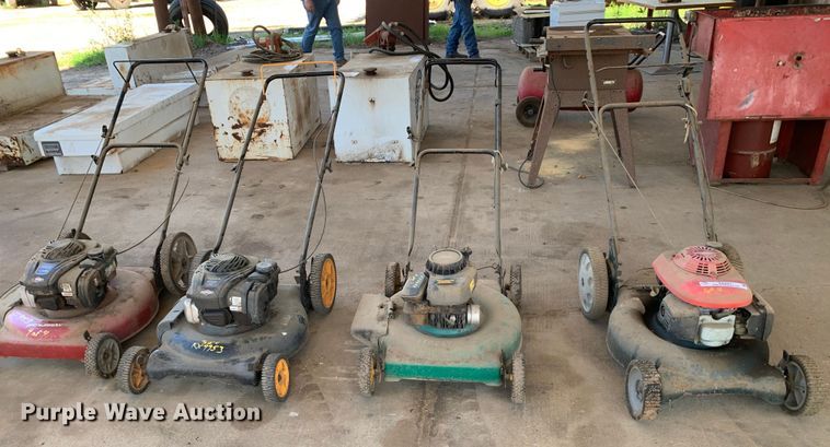 image for item KX9953 (4) push mowers