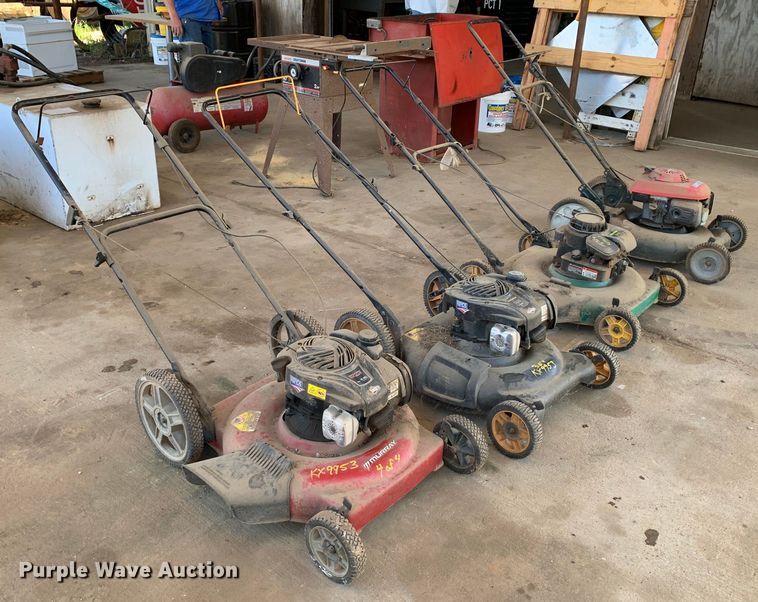 image for item KX9953 (4) push mowers