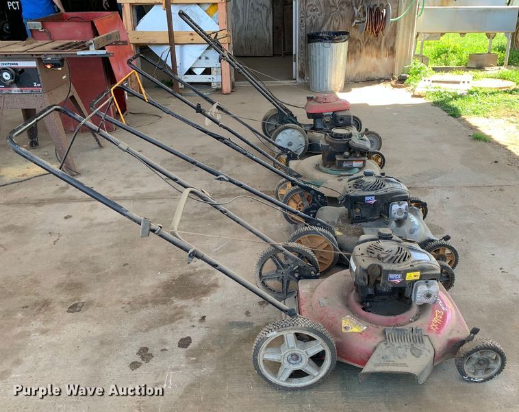 image for item KX9953 (4) push mowers