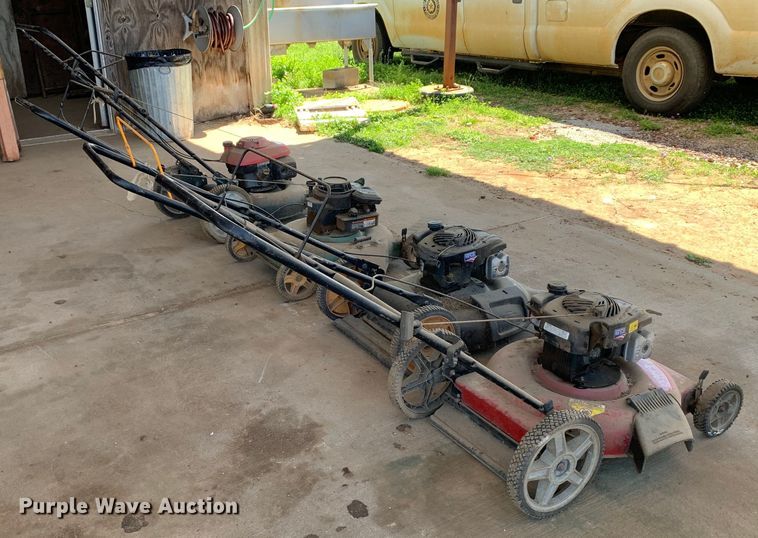 image for item KX9953 (4) push mowers