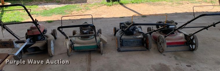 image for item KX9953 (4) push mowers