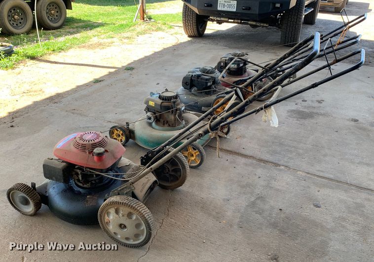 image for item KX9953 (4) push mowers