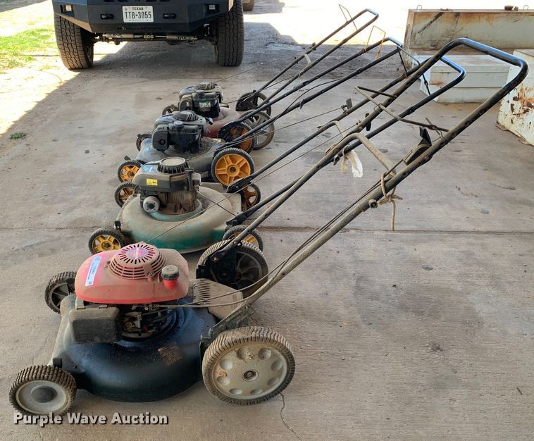 image for item KX9953 (4) push mowers