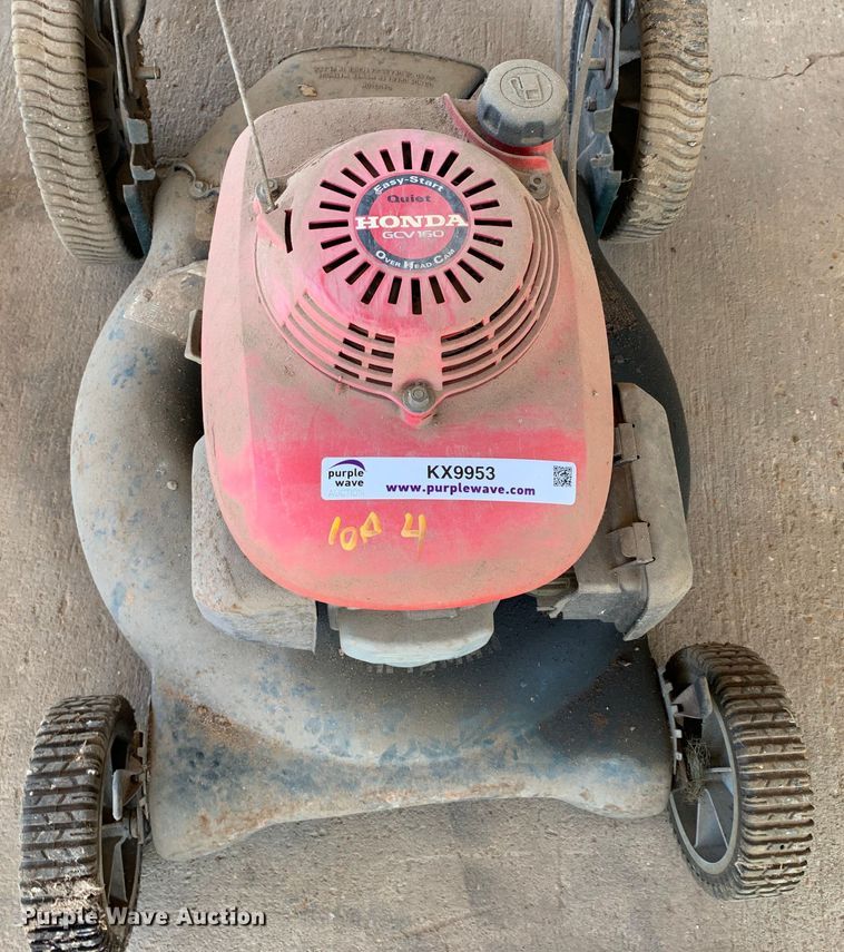 image for item KX9953 (4) push mowers