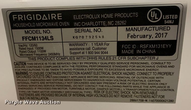 image for item KX9959 Appliances