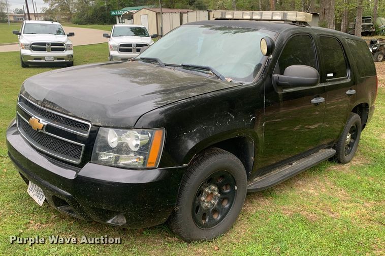 image for item KX9964 2013 Chevrolet Tahoe Police SUV