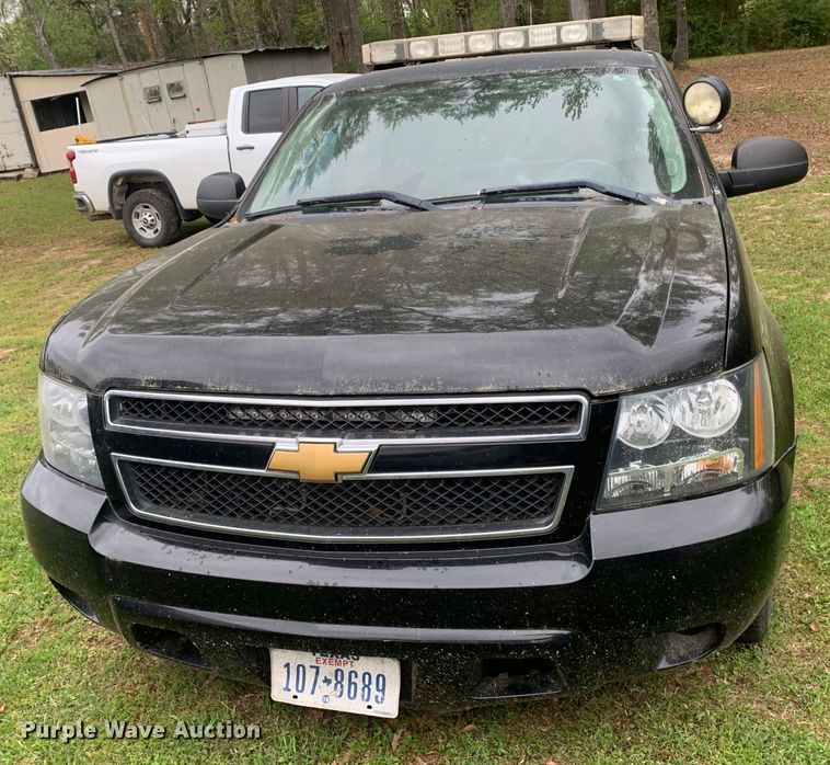 image for item KX9964 2013 Chevrolet Tahoe Police SUV