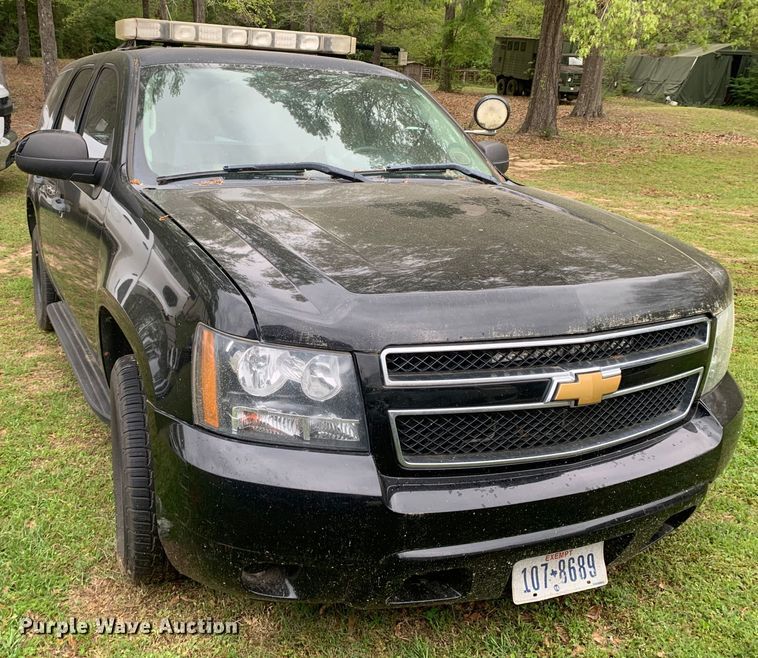 image for item KX9964 2013 Chevrolet Tahoe Police SUV