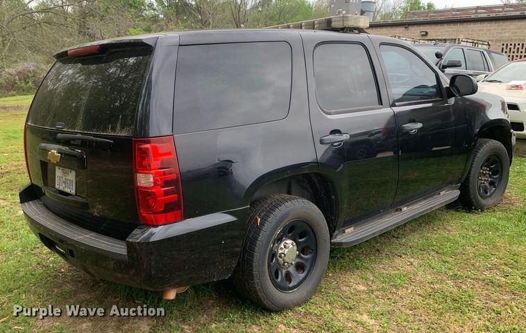 image for item KX9964 2013 Chevrolet Tahoe Police SUV