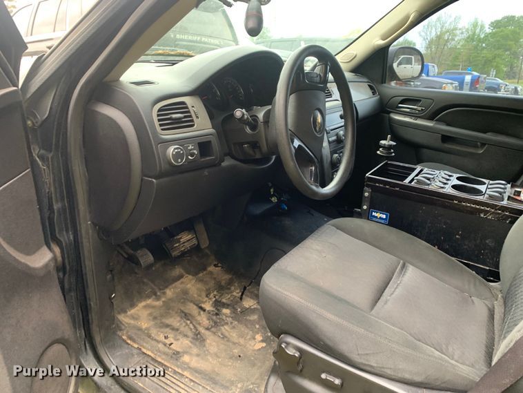 image for item KX9964 2013 Chevrolet Tahoe Police SUV