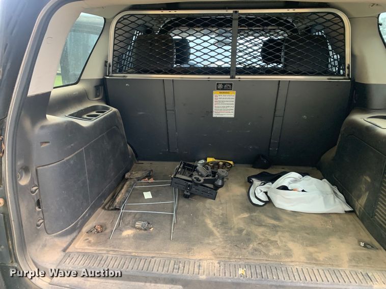 image for item KX9964 2013 Chevrolet Tahoe Police SUV