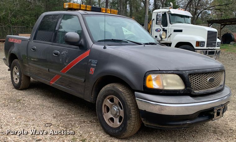 image for item KX9966 2003 Ford F150 SuperCrew pickup truck