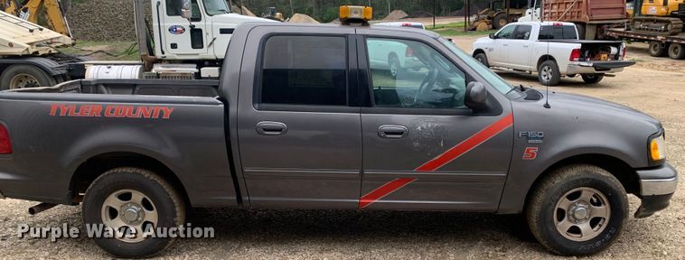 image for item KX9966 2003 Ford F150 SuperCrew pickup truck