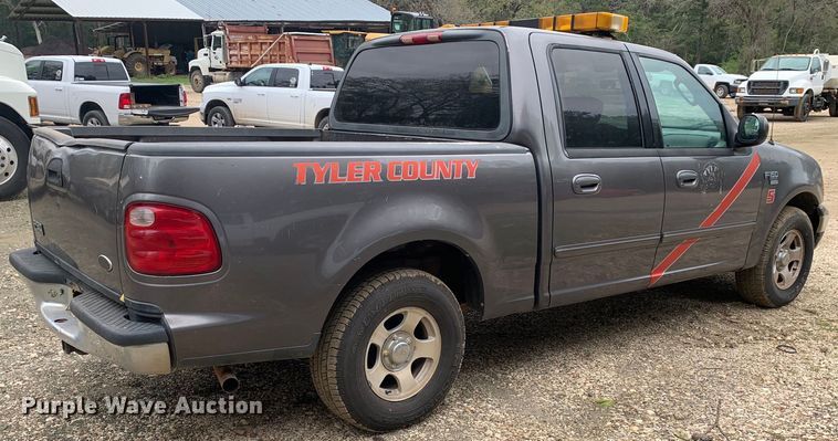 image for item KX9966 2003 Ford F150 SuperCrew pickup truck