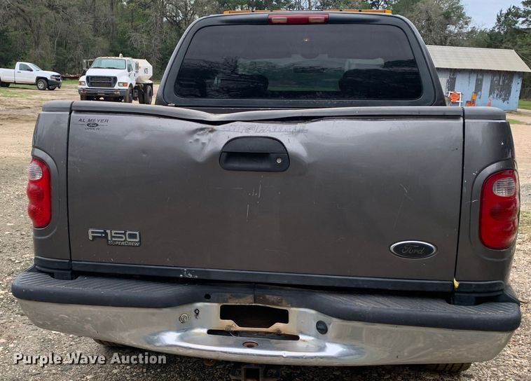 image for item KX9966 2003 Ford F150 SuperCrew pickup truck