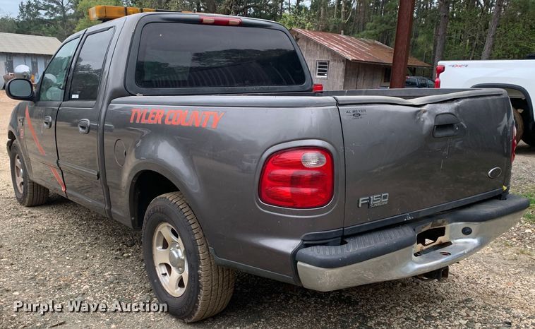 image for item KX9966 2003 Ford F150 SuperCrew pickup truck