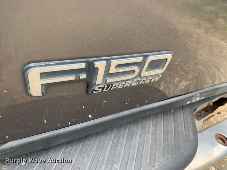 image for item KX9966 2003 Ford F150 SuperCrew pickup truck