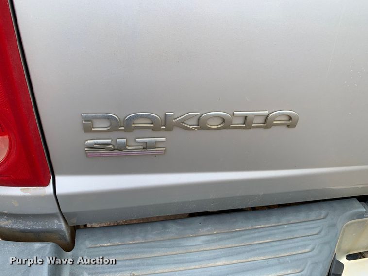image for item KX9970 2006 Dodge Dakota SLT Quad Cab pickup truck