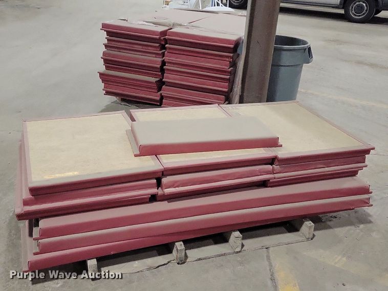 image for item LC9886 Gym wall mats