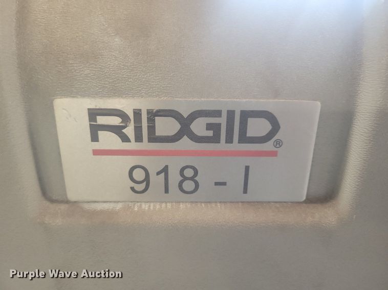 image for item LC9900 Ridgid 918-I roll groover