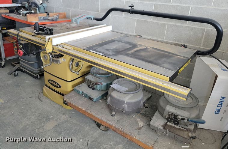 image for item LC9907 Powermatic 2000 table saw