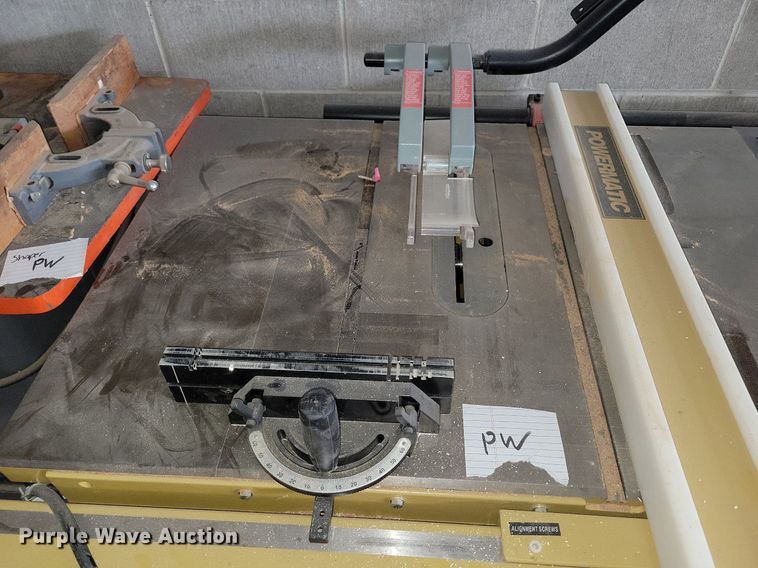image for item LC9907 Powermatic 2000 table saw