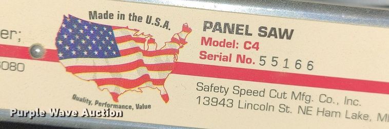image for item LC9915 Milwaukee  C4 panel saw